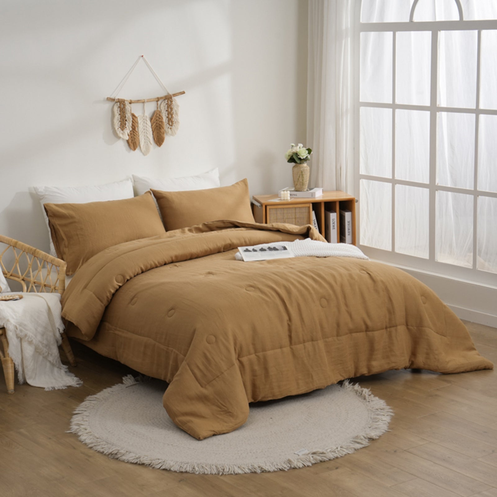 Linen Comforter Set