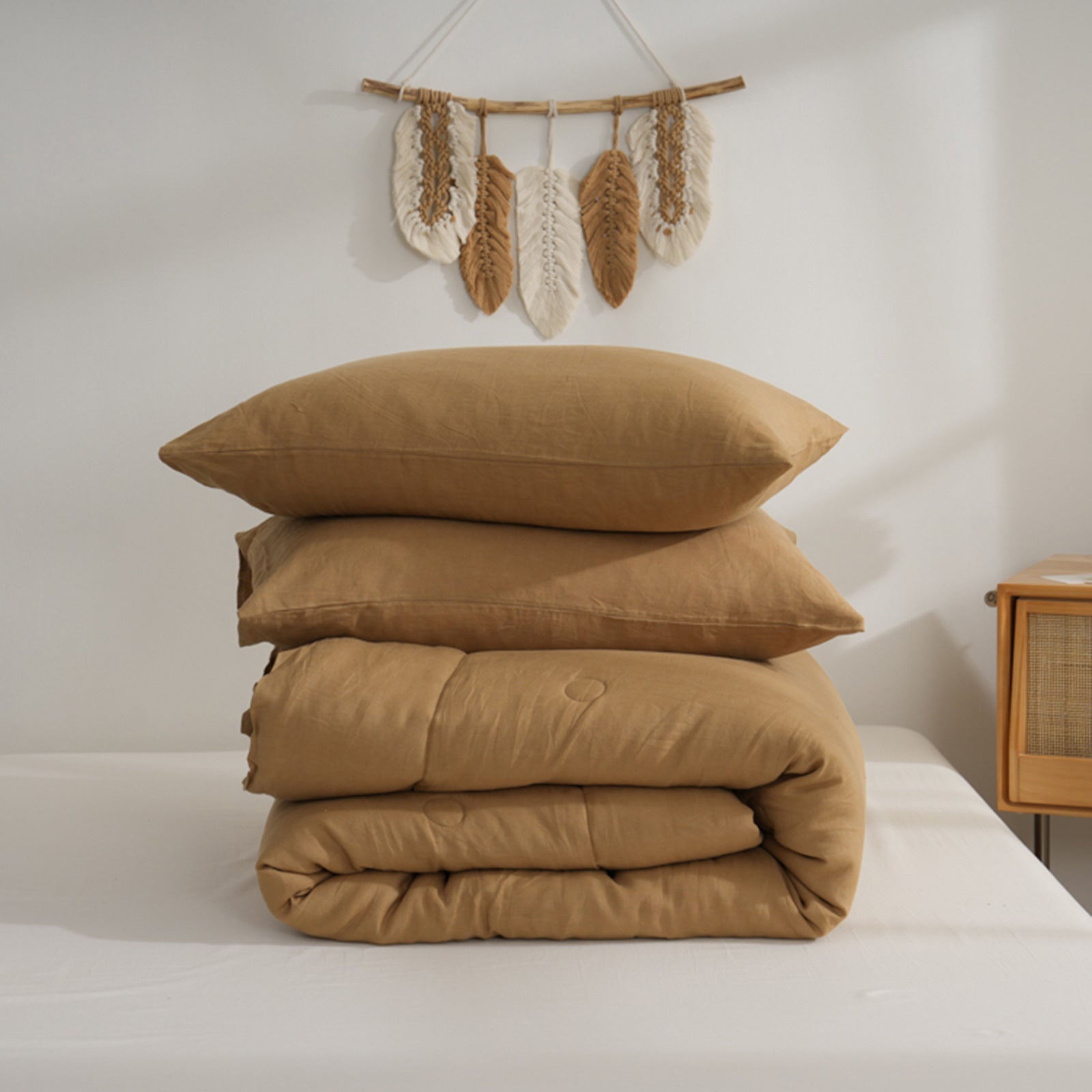 Linen Comforter Set