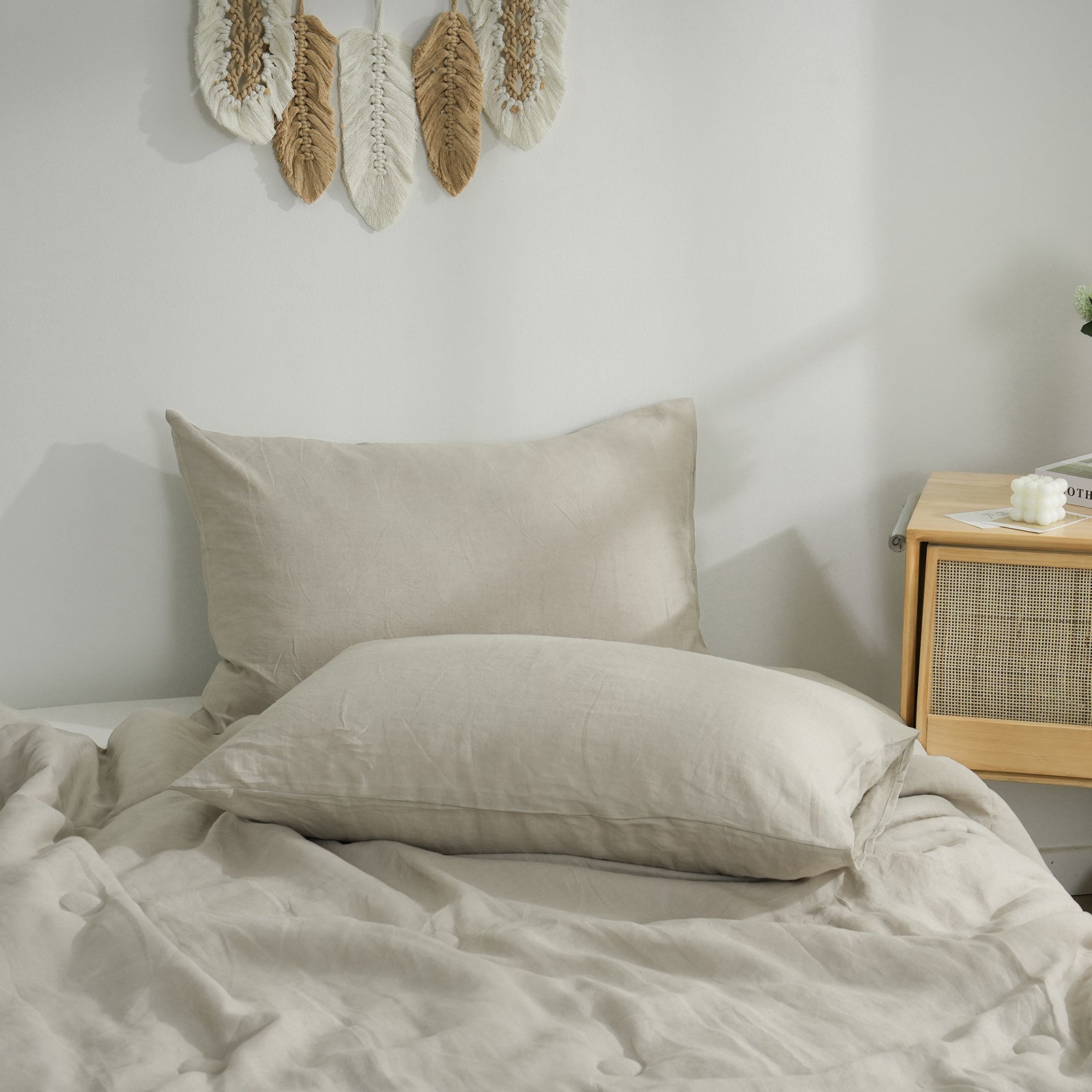 Linen Comforter Set