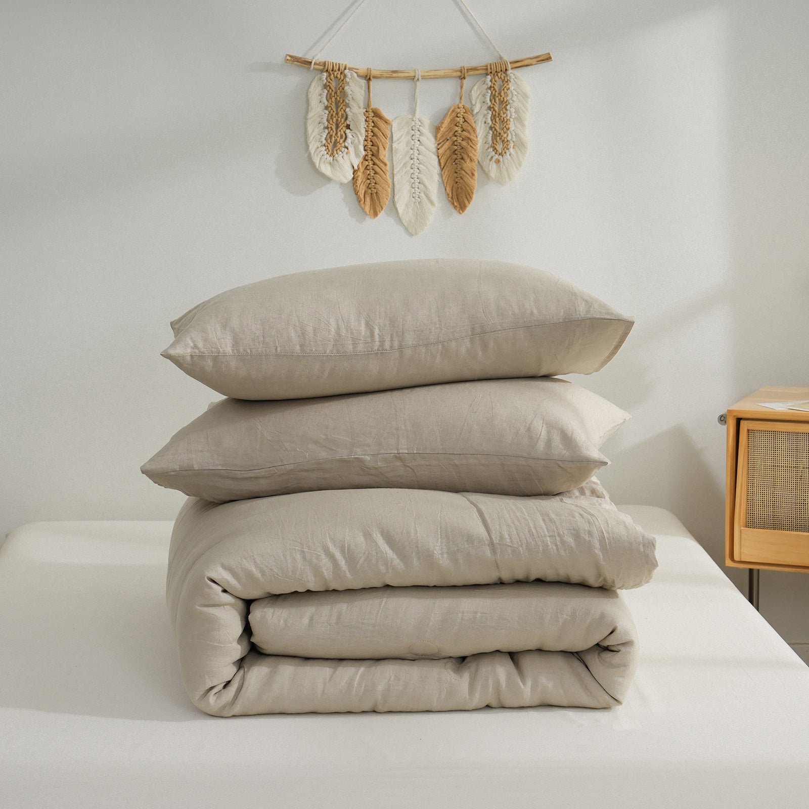 Linen Comforter Set