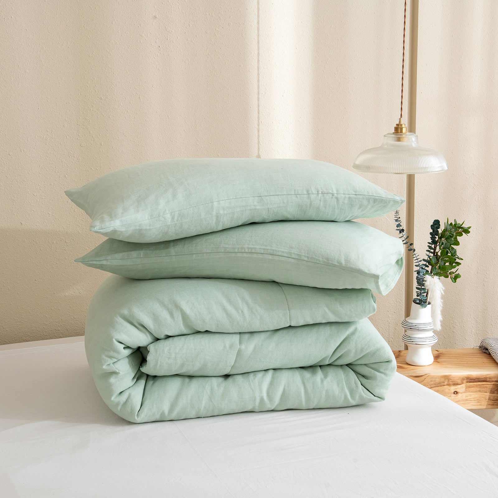 Linen Comforter Set