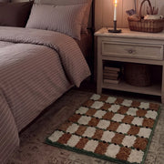 offset-check-rug-rust-green-bedroom-decor-terracotta-cream-moody-vintage-cozy-bedroom