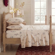 aesthetic wildflower meadow bed sheets shabby chic cottagecore