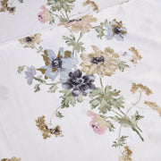 artisan gardenia botanical fabric macro high definition print