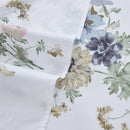 artisan gardenia botanical fabric texture close up floral print