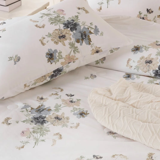 artisan gardenia watercolor bloom modern farmhouse