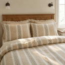 artisan mojave geo duvet cover set beige tan southwestern bedding