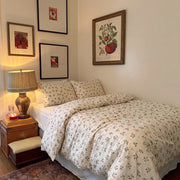 berry bramble duvet cover set gallery wall bedroom lifestyle scene