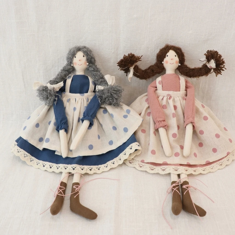 The Braided Hair Twin Doll Collection