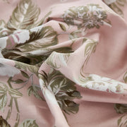 breathable blush peony victorian quilt cover fabric texture