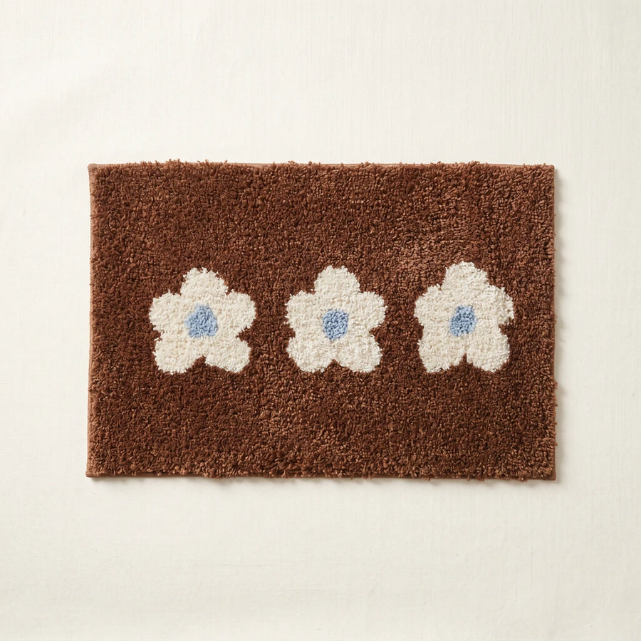 Cocoa Flower Rug