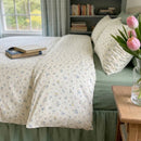 colorful wildflower meadow quilt set cottagecore bedroom decor