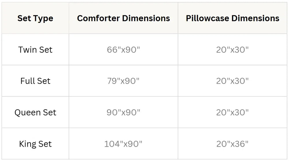Size Guide