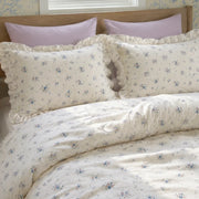 cornish wildflower ruffle duvet cover set main