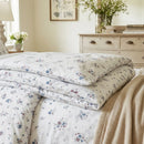 country breeze ditsy floral comforter set sage green bedding main