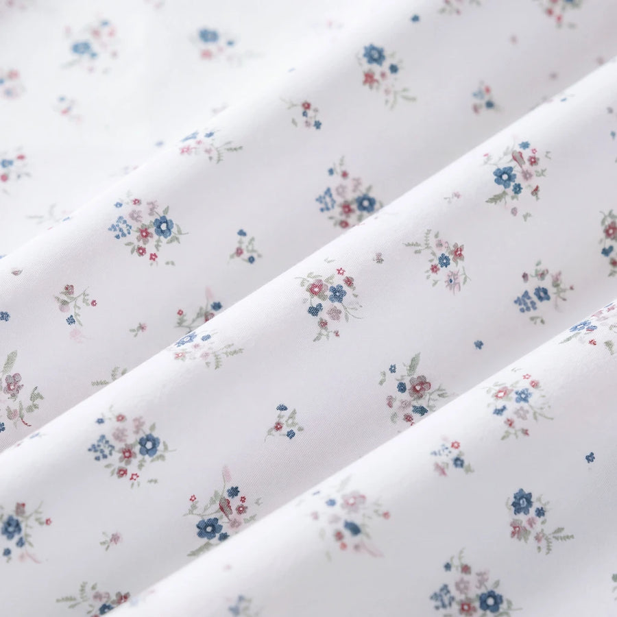 country breeze ditsy floral evergreen