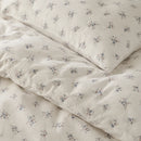 country breeze ditsy floral fabric close up soft cotton texture