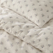 country breeze ditsy floral fabric close up soft cotton texture