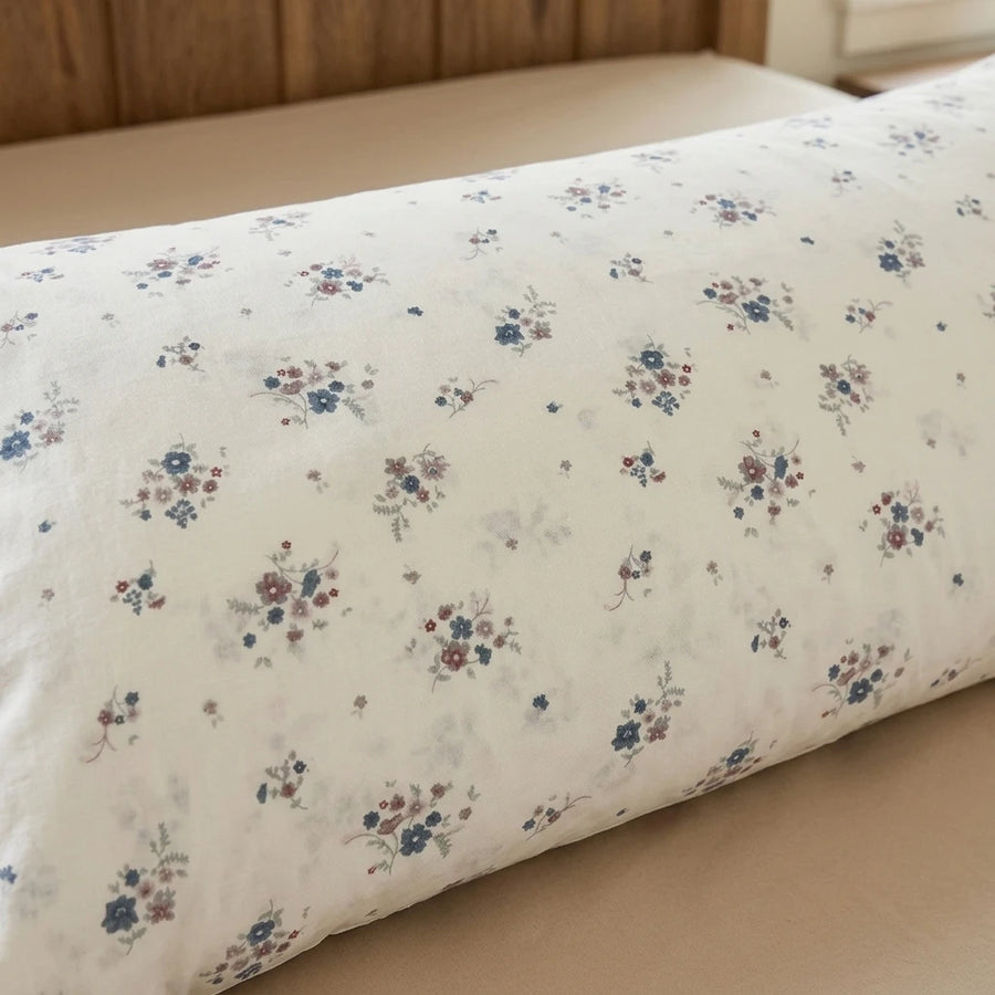 country breeze ditsy floral fabric texture close up detail