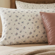 country breeze ditsy floral pillowcases sage green bedding decor