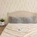 cozy faux rabbit fur long pillowcase bedroom light