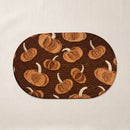 cozy pumpkin days rug autumn pumpkins braided accent rug
