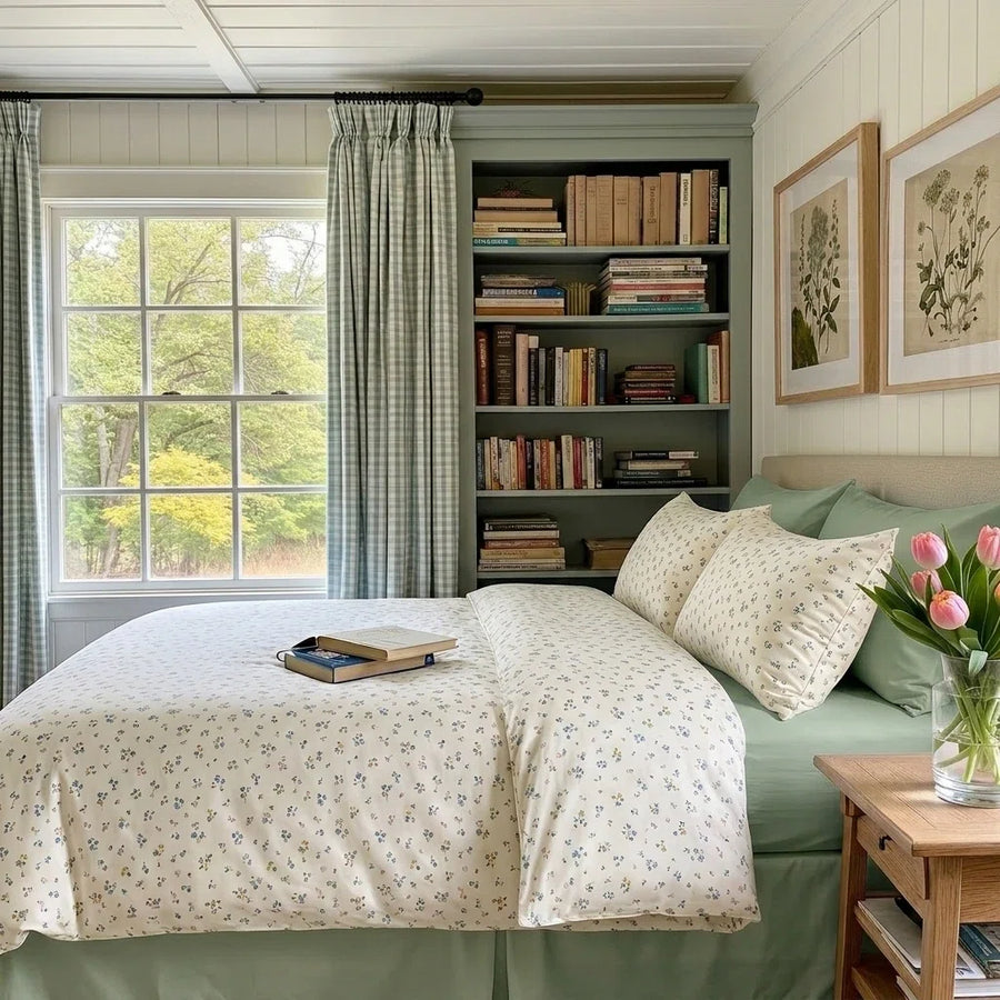 dainty wildflower meadow duvet cover set floral bedding main