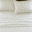 dainty wildflower meadow linen sheets layered look