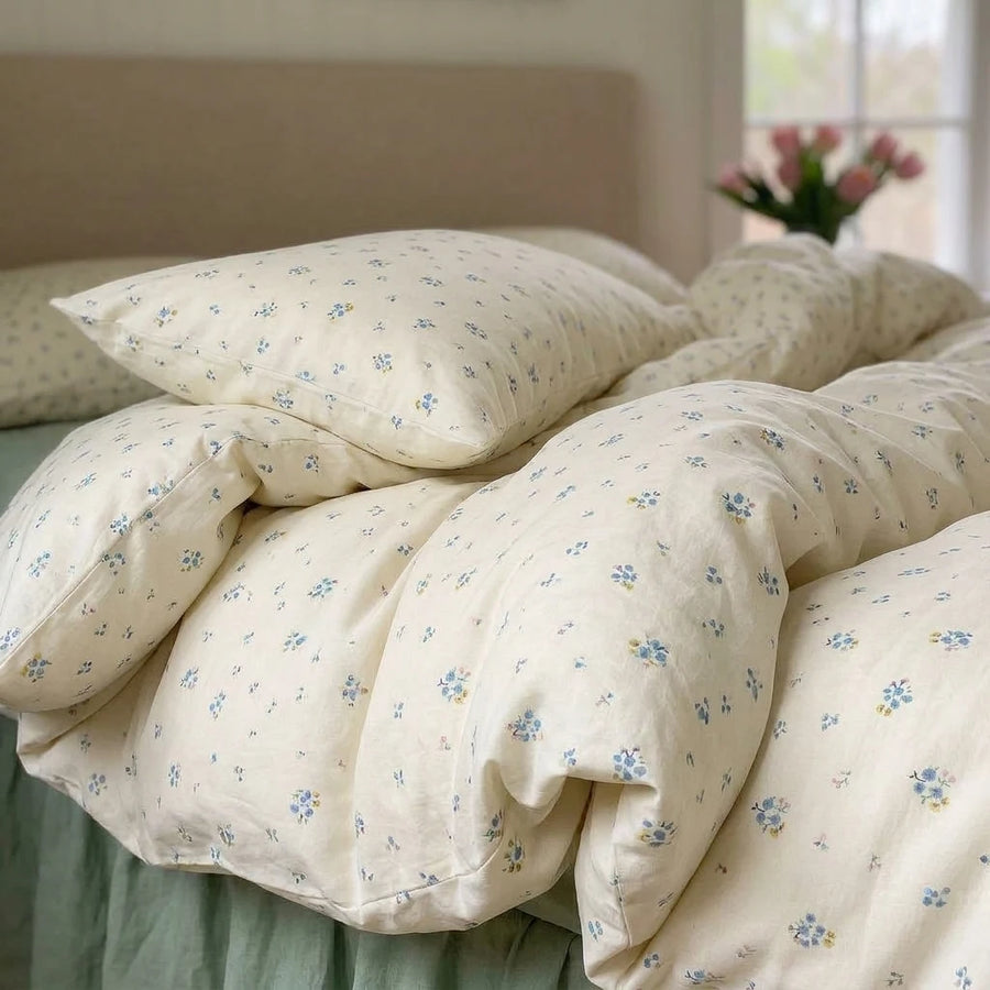 elegant meadow floral pillowcases nature inspired home styling