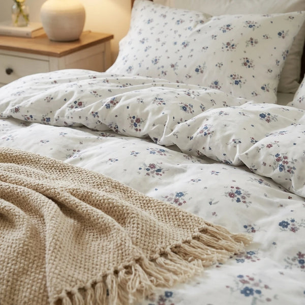 elegant sage green floral quilt cover modern farmhouse decor