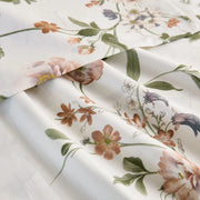 enchanted garden botanical fabric soft drape texture