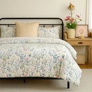 enchanted meadow wildflower botanical comforter set full bed view main