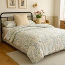 enchanted meadow wildflower comforter set cozy cottagecore bedroom styling