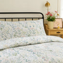 enchanted meadow wildflower pillowcase rustic nightstand decor
