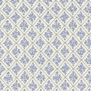 fernwood muslin blanket collection lilac trellis cream purple floral swatch