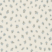 fernwood muslin blanket mauve medallion cream dusty blue floral swatchatch