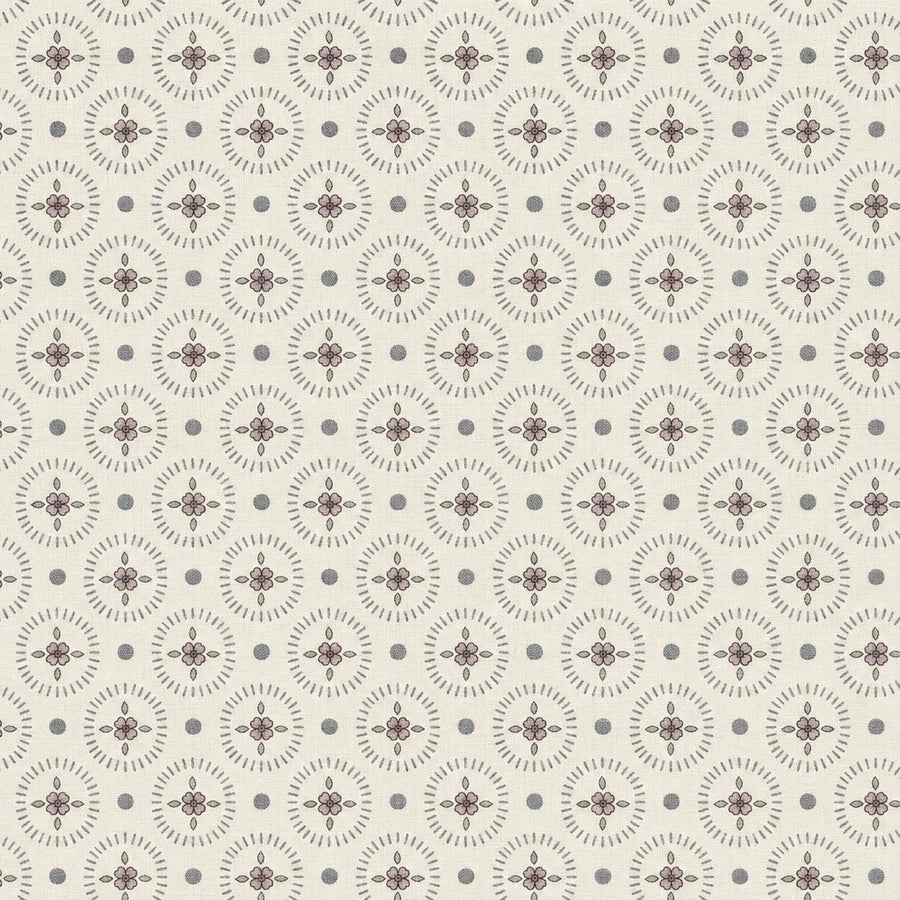 fernwood muslin blanket slate feather cream slate grey swatch