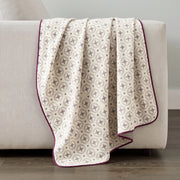 fernwood muslin blanket slate feather plum edge off white sofa drape