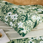 forest bloom botanical pillow shams luxury cotton feel