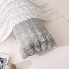 grey rabbit velvet long pillowcase king
