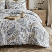 grey sterling paisley quilt set bohemian style bedroom decor