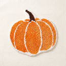 happy haunting rug pumpkin patch shaped accent rug