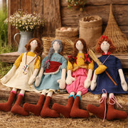 hearthside sisters handmade cloth doll collection lifestyle