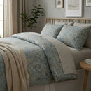 heritage azure paisley comforter set dusty blue bedding main