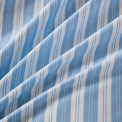 light blue stripe bedding set king size