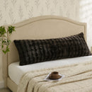 luxury faux rabbit fur body pillowcase bedroom styling