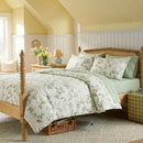 meadow sage bloom comforter set sage green botanical bedding main
