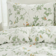 meadow sage bloom fabric texture close up watercolor leaf pattern