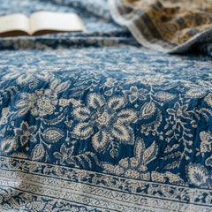 midnight gold reversible fringe blanket drape