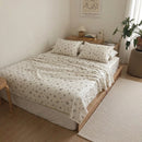 minimalist meadow sprig sheets full bedroom scandi decor